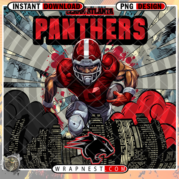 CLARK ATLANTA COMIC BOOK STYLE WRAP