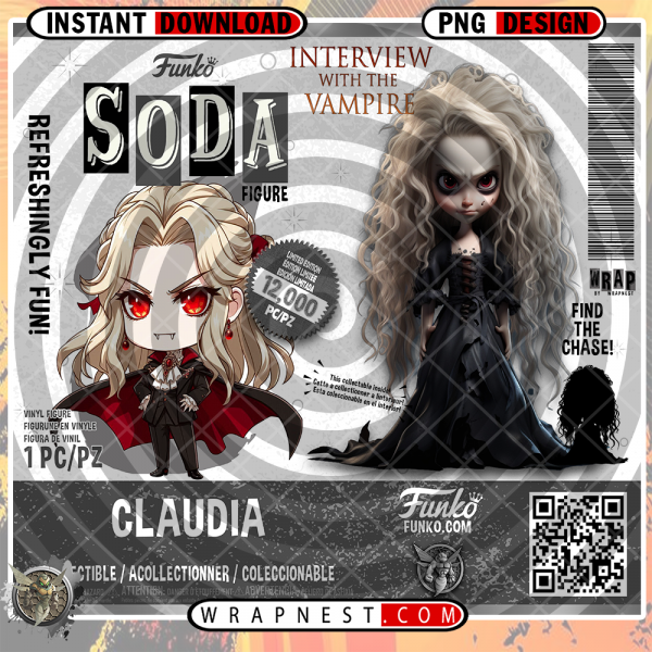 CLAUDIA FUNKO SODA WRAP