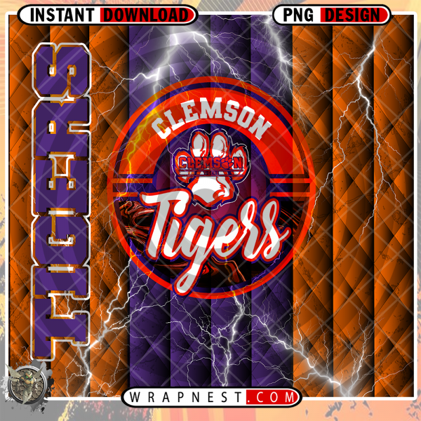 CLEMSON DIAMOND v2 WRAP