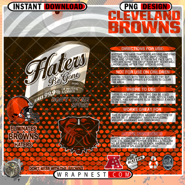 BROWNS HATERS BE GONE WRAP