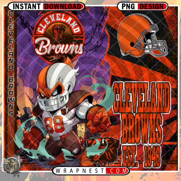 BROWNS MONSTER MASCOT