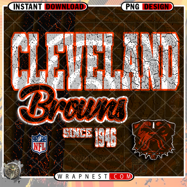 BROWNS GRUNGE v2 WRAP