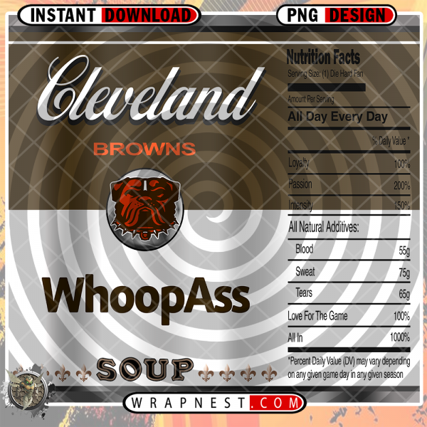 BROWNS WHOOPASS WRAP