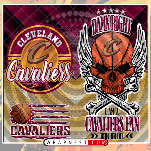 CAVALIERS SKULL WRAP