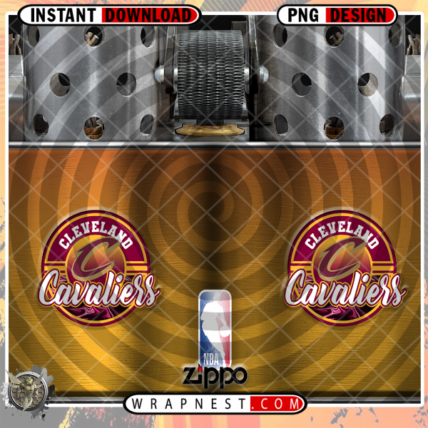 CAVALIERS ZIPPO WRAP