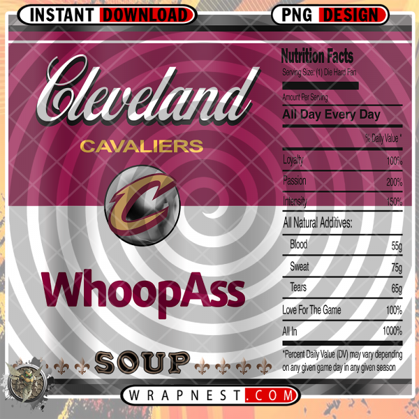CAVALIERS WHOOPASS WRAP