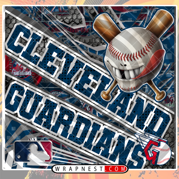 INDIANS ANGRY BASEBALL WRAP