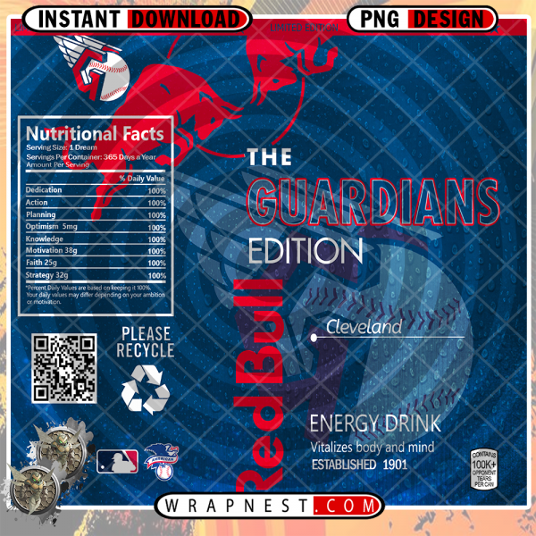 GUARDIANS RED BULL WRAP