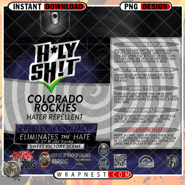 ROCKIES HOLY SHIT WRAP