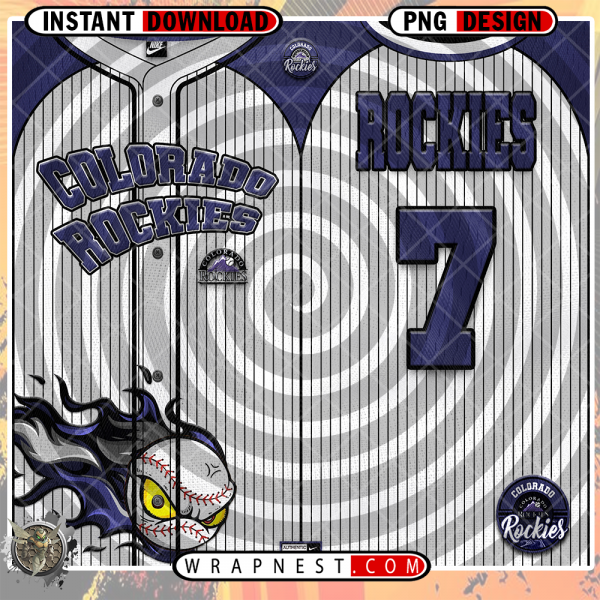ROCKIES TEAM BUTTON-UP WRAP