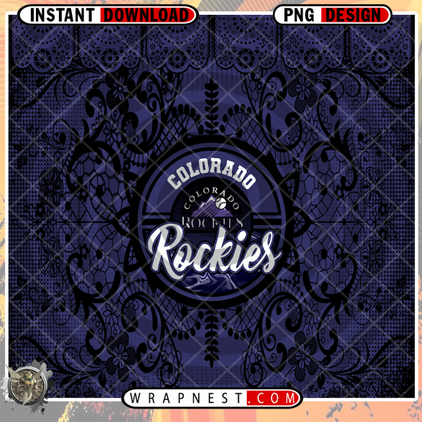 ROCKIES LACE & LOGO WRAP