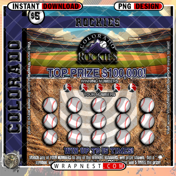 ROCKIES SCRATCH OFF WRAP