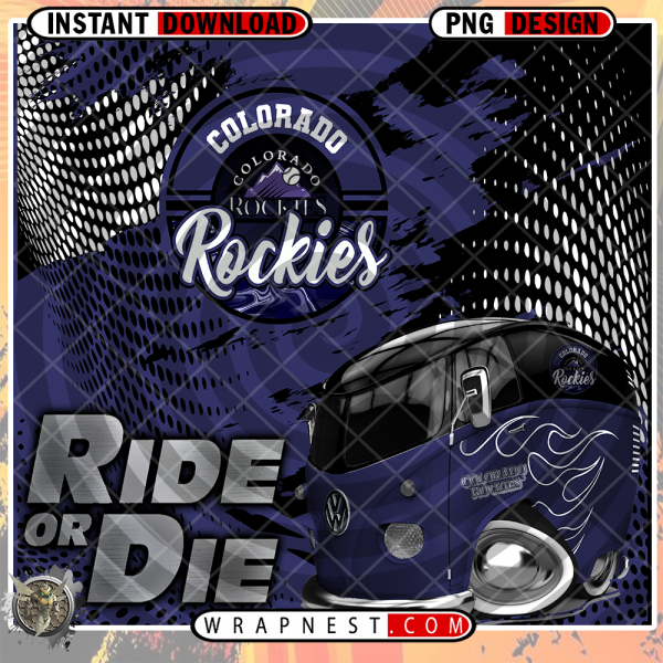 ROCKIES RIDE or DIE