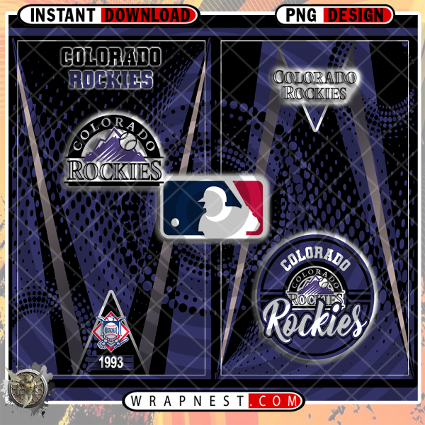 ROCKIES TEAM LOGO WRAP