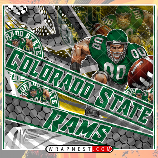 COLORADO STATE FATHEAD v2 WRAP