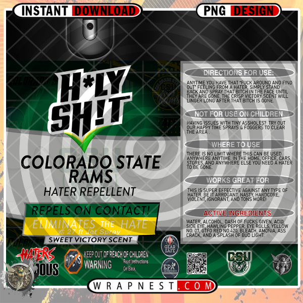 COLORADO STATE HOLY SH*T WRAP