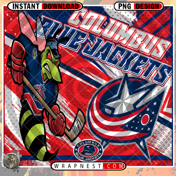 COLUMBUS BLUE JACKETS WRAP