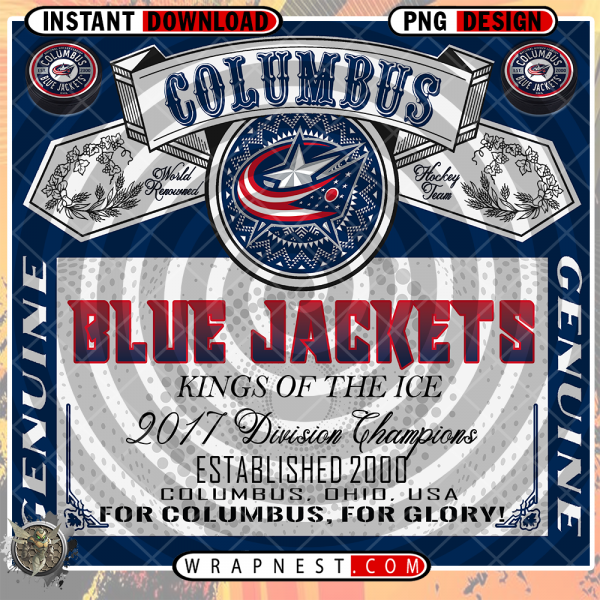 BLUE JACKETS BUD WRAP v1