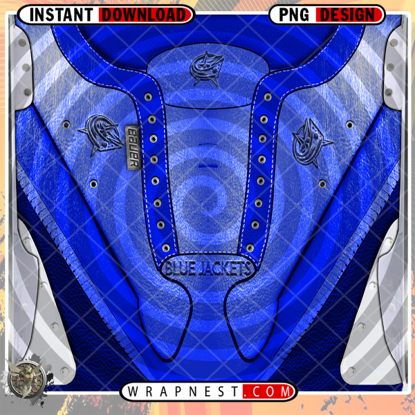 BLUE JACKETS ICE SKATE WRAP