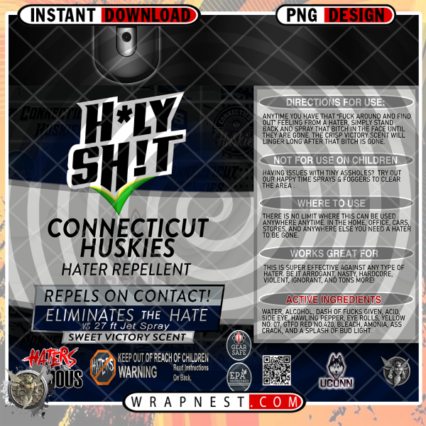 CONNECTICUT HOLY SH*T WRAP