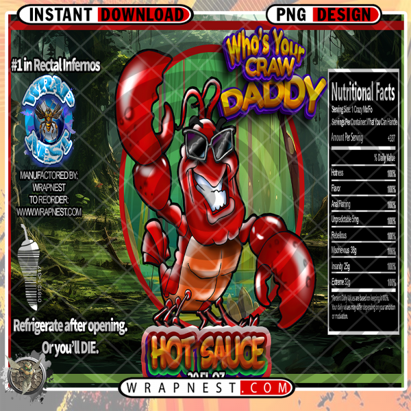 CRAW DADDY HOT SAUCE