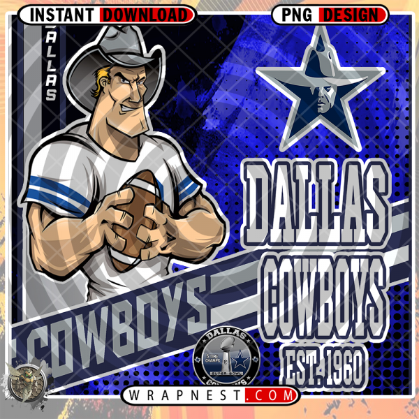 DALLAS MASCOT WRAP