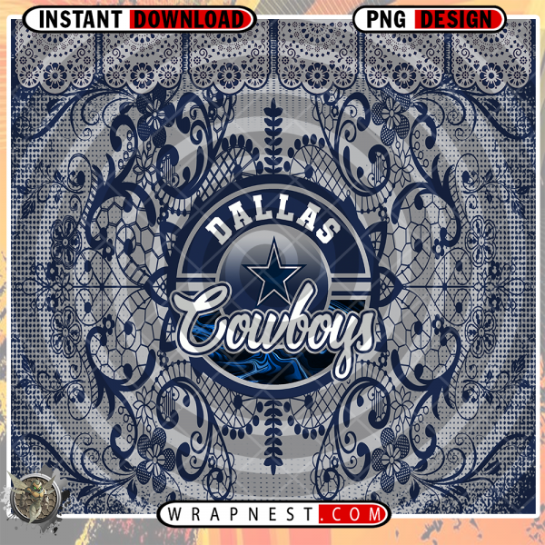 COWBOYS LACE & LOGO WRAP