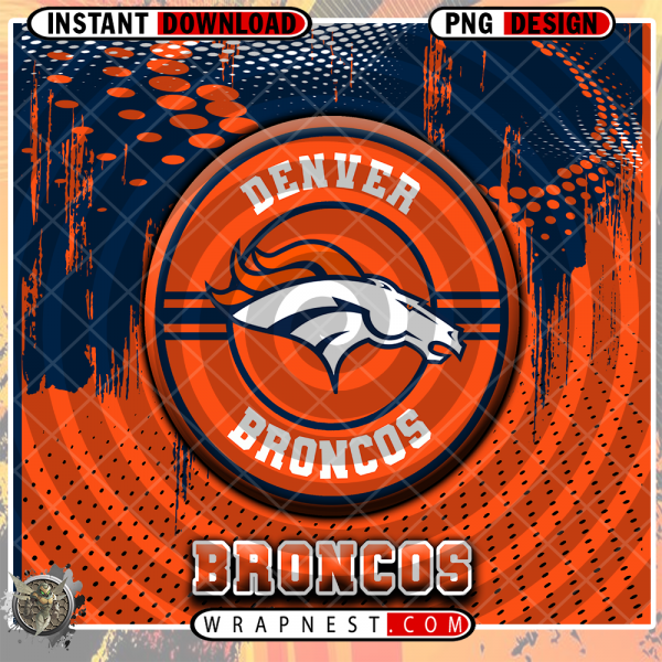 BRONCOS DOT LOGO WRAP