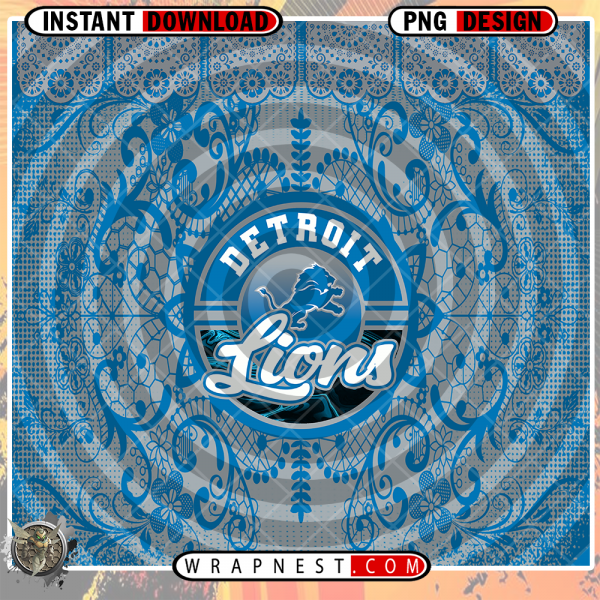 LIONS LACE & LOGO WRAP