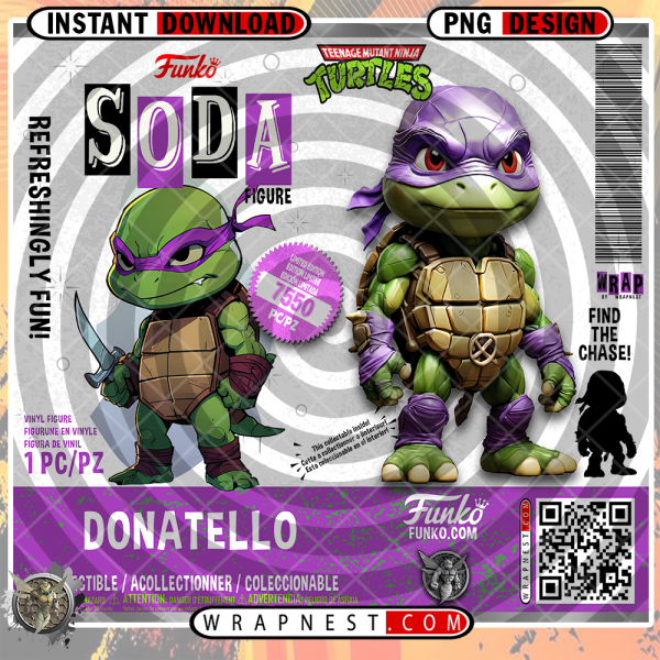 DONATELLO FUNKO SODA WRAP