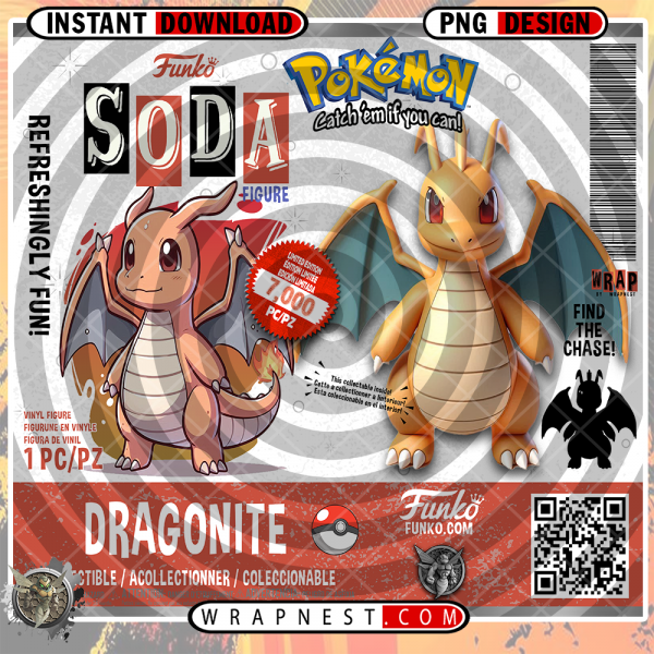 DRAGONITE FUNKO SODA