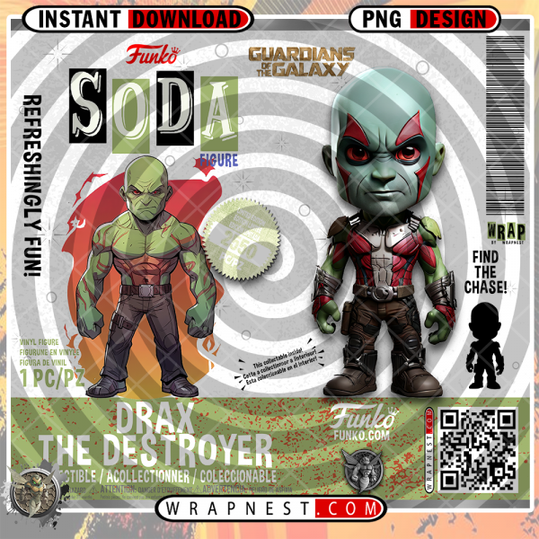 DRAX FUNKO SODA WRAP