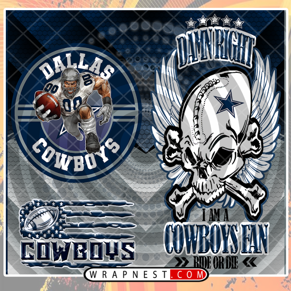 COWBOYS SKULL WRAP