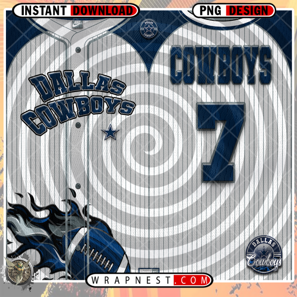 COWBOYS TEAM BUTTON-UP WRAP