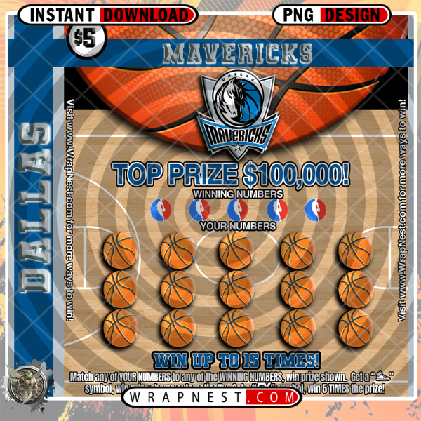 MAVERICKS SCRATCH OFF WRAP