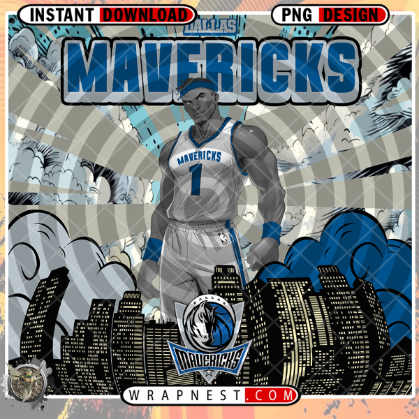 MAVERICKS COMIC BOOK STYLE WRAP