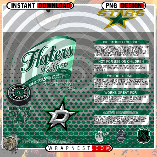STARS HATERS BE GONE WRAP
