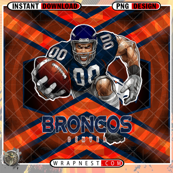 BRONCOS HONEYCOMB WRAP