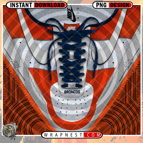 BRONCOS NIKE SHOE WRAP