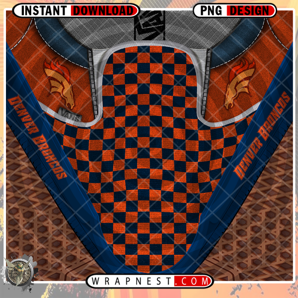 BRONCOS VANS SHOE WRAP