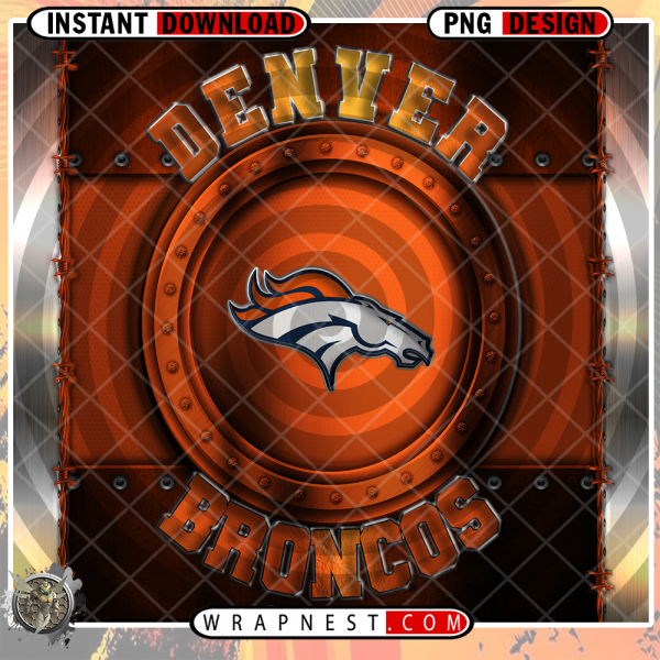 BRONCOS METAL WRAP