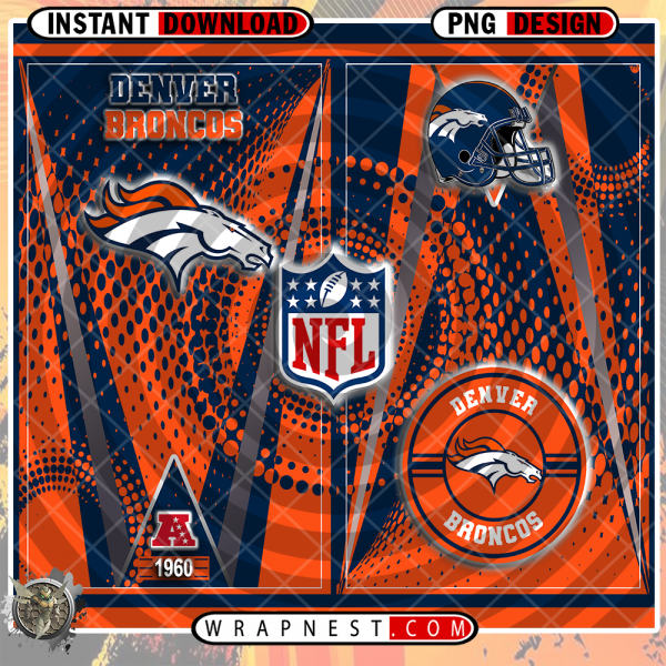 BRONCOS TEAM LOGO WRAP