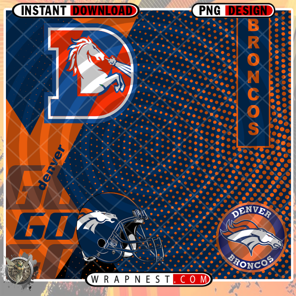 BRONCOS GO WRAP