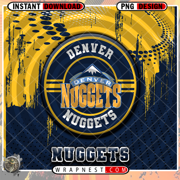 NUGGETS DOT LOGO WRAP