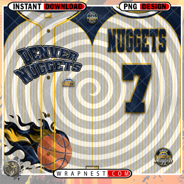 NUGGETS TEAM BUTTON-UP WRAP