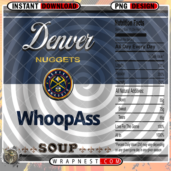 NUGGETS WHOOPASS WRAP