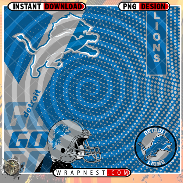 LIONS GO WRAP