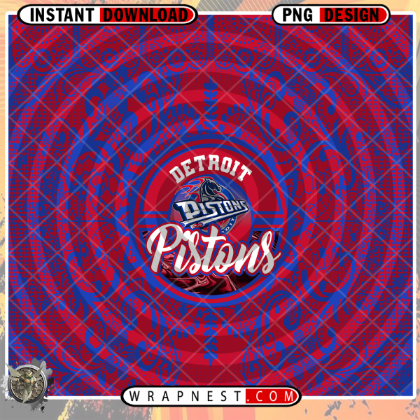 PISTONS LACE & LOGO WRAP
