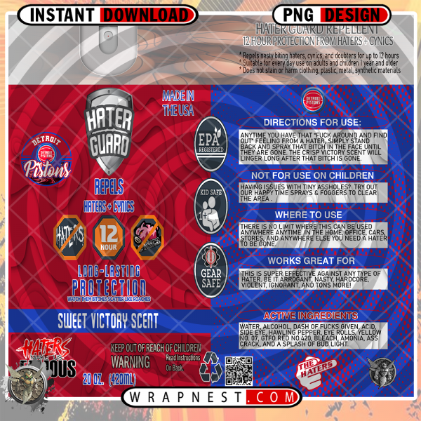 PISTONS HATER GUARD