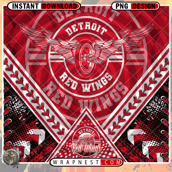 RED WINGS DIAMOND v1 WRAP